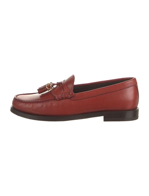 celine shoes with tassels|Celine Leather Tassel Accents Loafers .